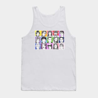 Turddemon Tv Collage Tank Top